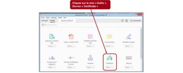 Signature électronique PDF
